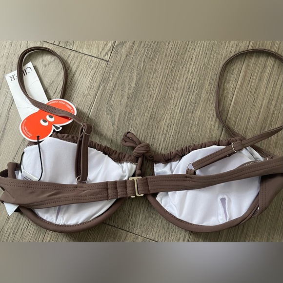 CIDER Brown Bikini Top - Picture 3 of 3